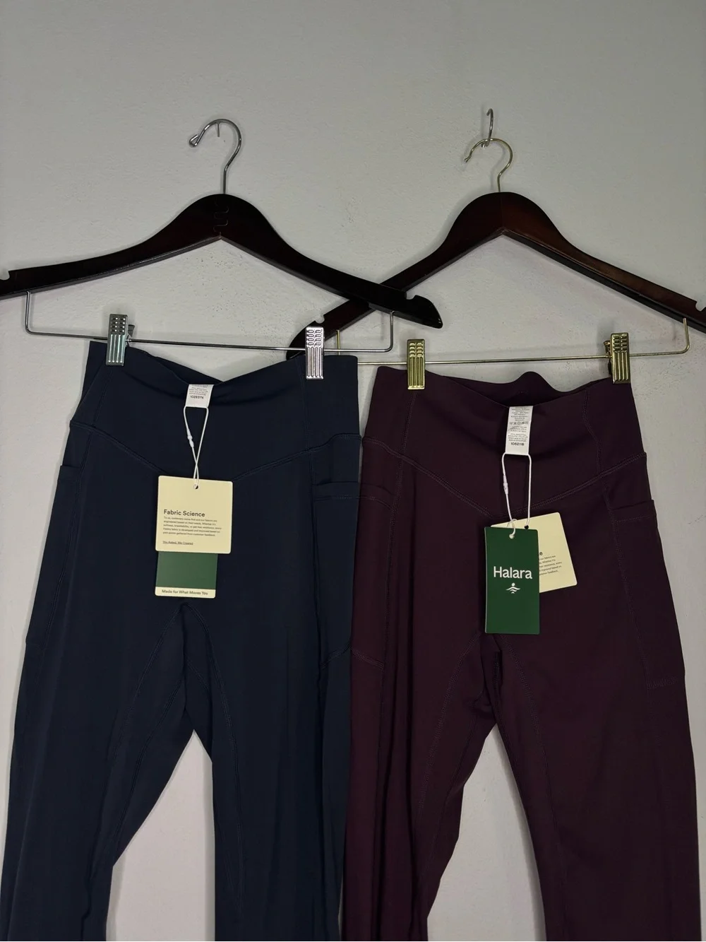 HALARA NWT NAVY & MAROON LEGGINGS BUNDLE SZ XS - Picture 3 of 7